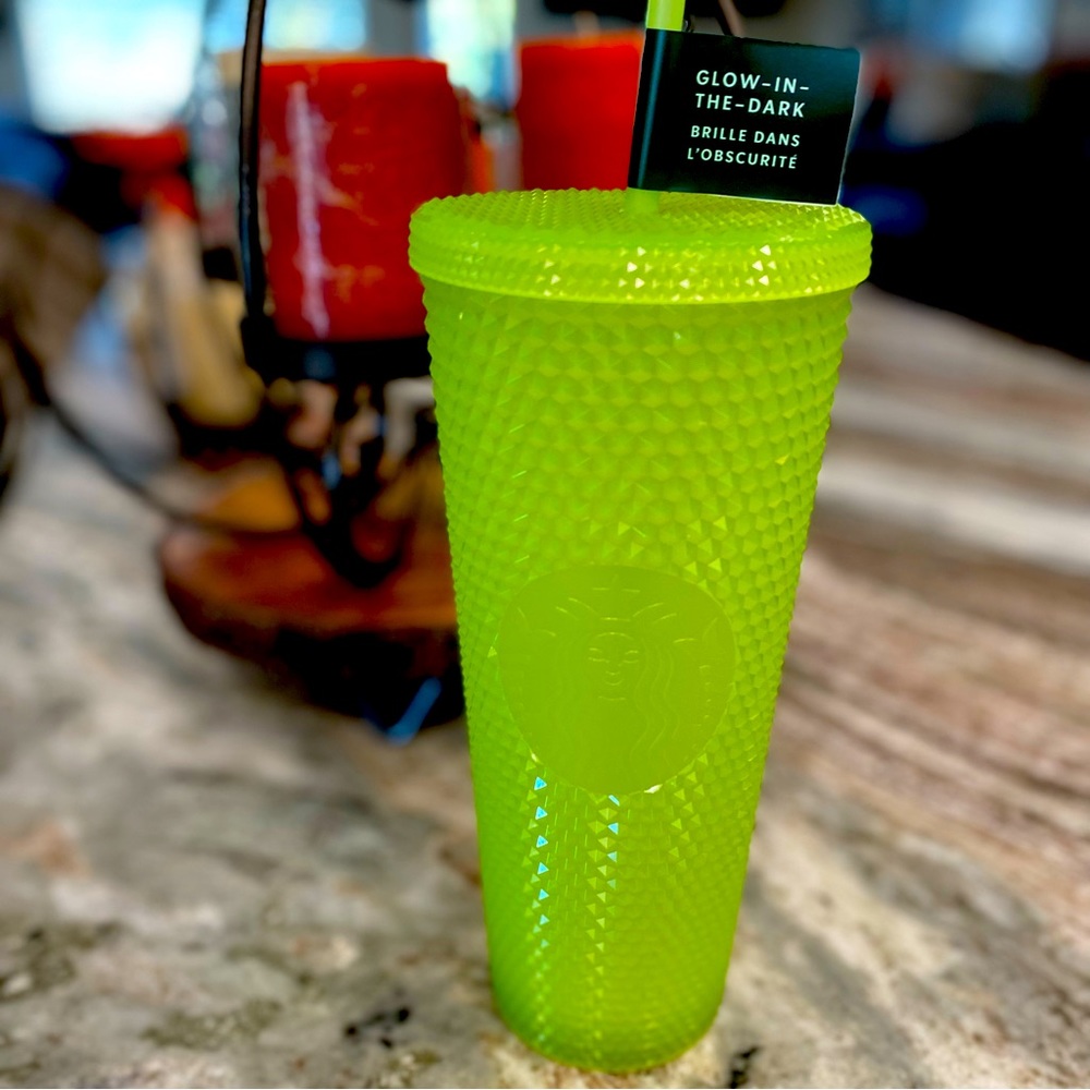 Starbucks Glow-in-the-Dark Lemongrass Bling Tumbler - Venti (24oz)